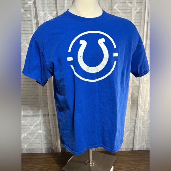 Gildan Other - Indianapolis Colts XL Men’s Tee Horse Shoe on front This is Indiana on back 29”L